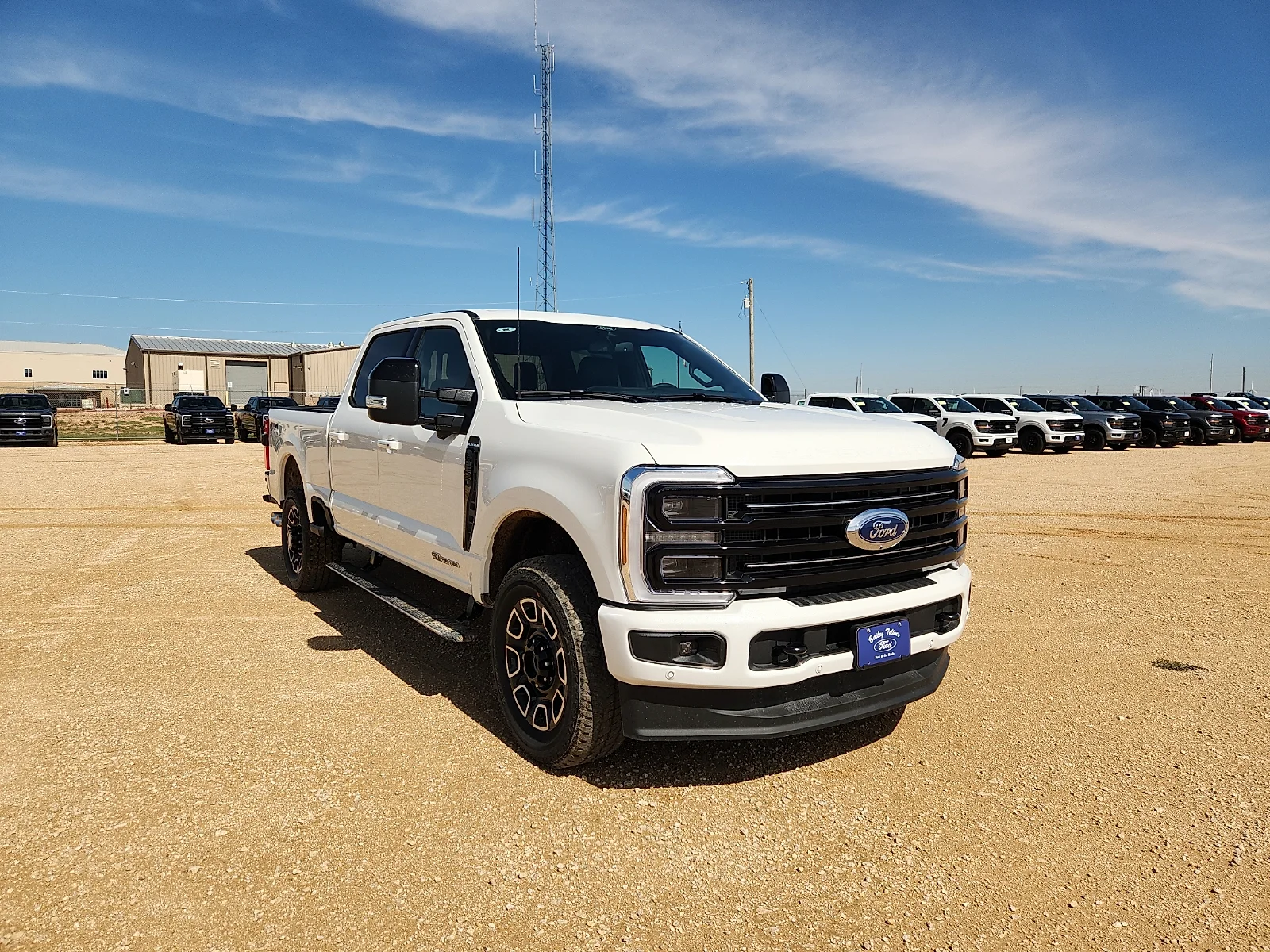 New 2026 Star White Metallic Tri-Coat Ford F-250® Platinum® image 1