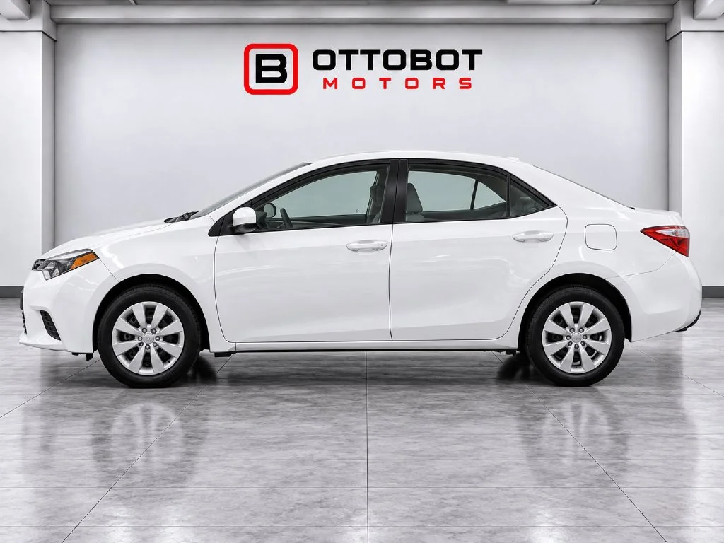 Used 2014 White Toyota LE image 4
