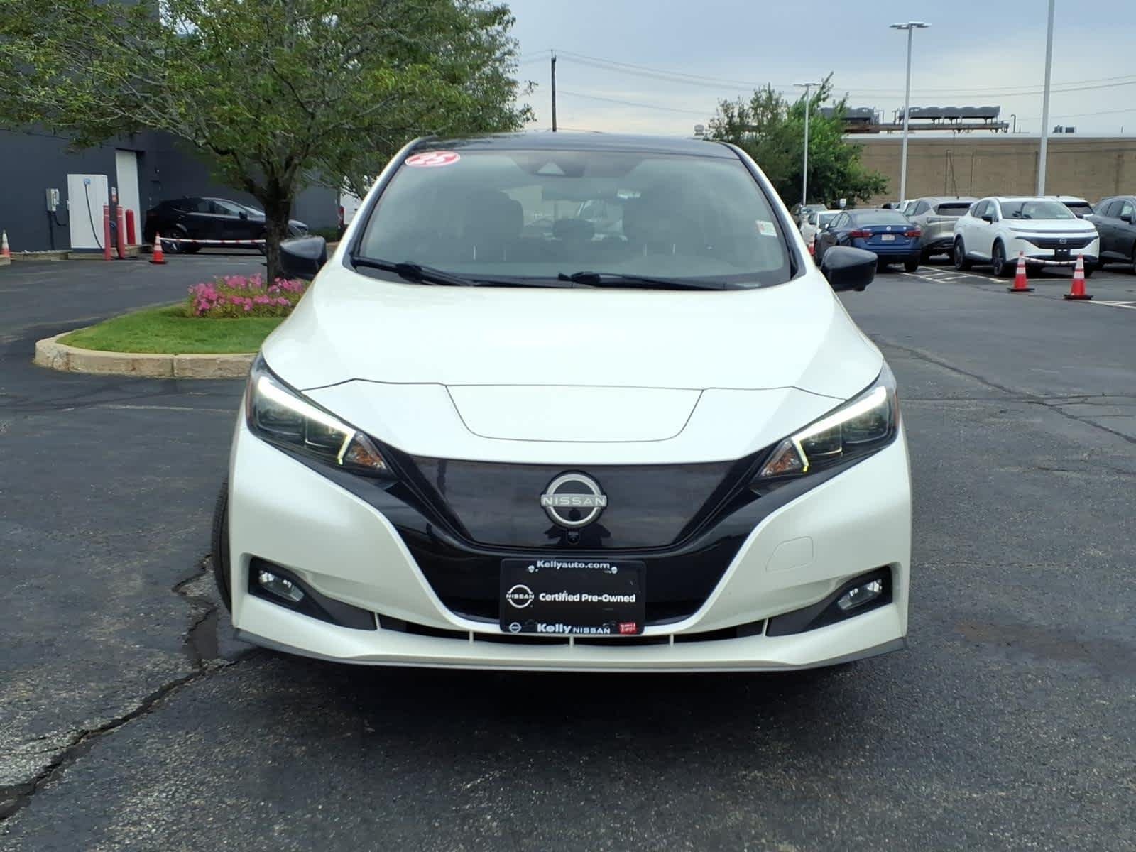 Certified 2025 Nissan Leaf SV PLUS with VIN 1N4CZ1CV3SC559291 for sale in Woburn, MA