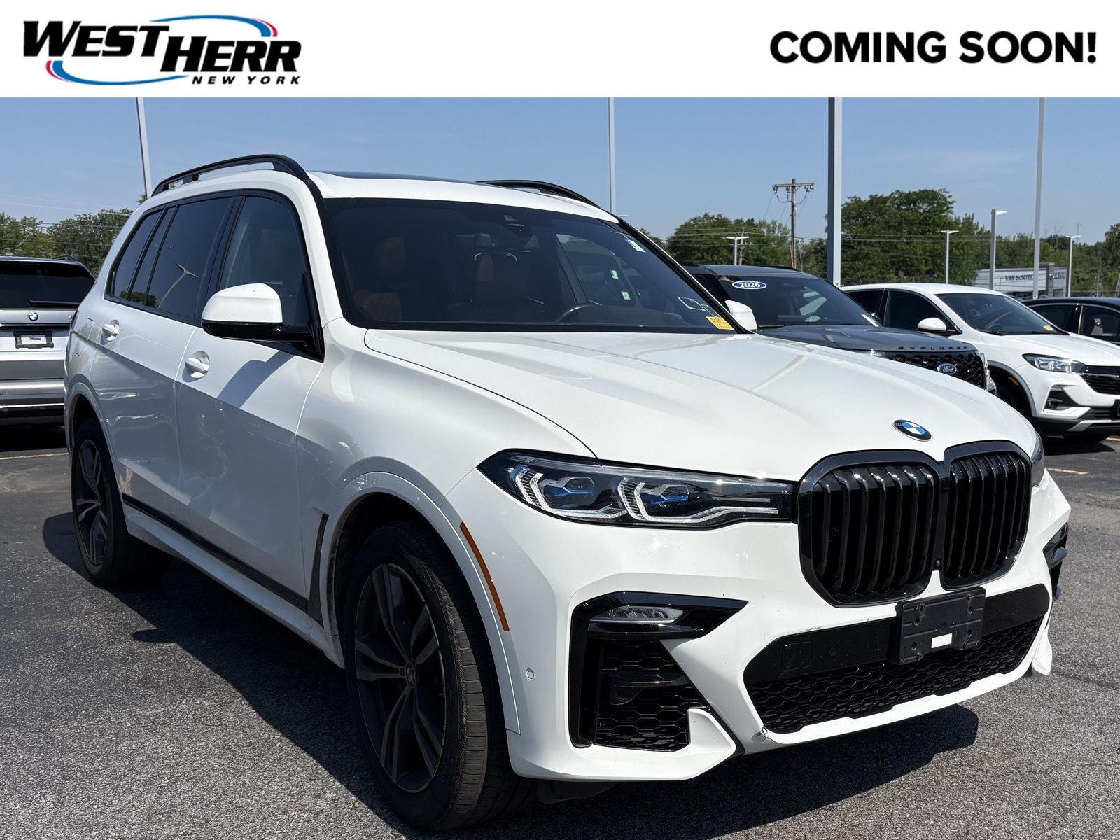Used 2022 Alpine White BMW M50i image 1