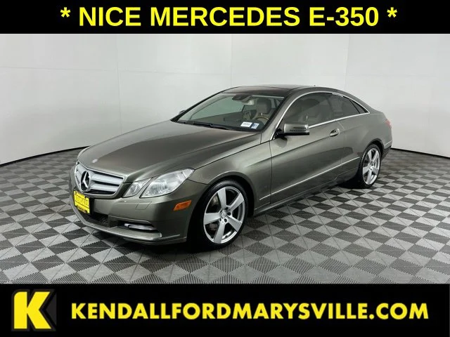 2013 Mercedes-Benz E-Class E350