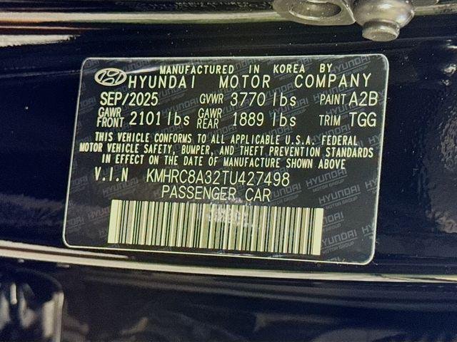 New 2026 Black Hyundai SEL image 45