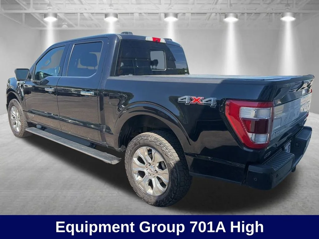 Certified Used 2021 Black Metallic Ford Platinum image 7