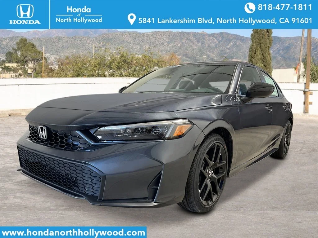 New 2026 Meteorite Gray Metallic Honda Sport image 1