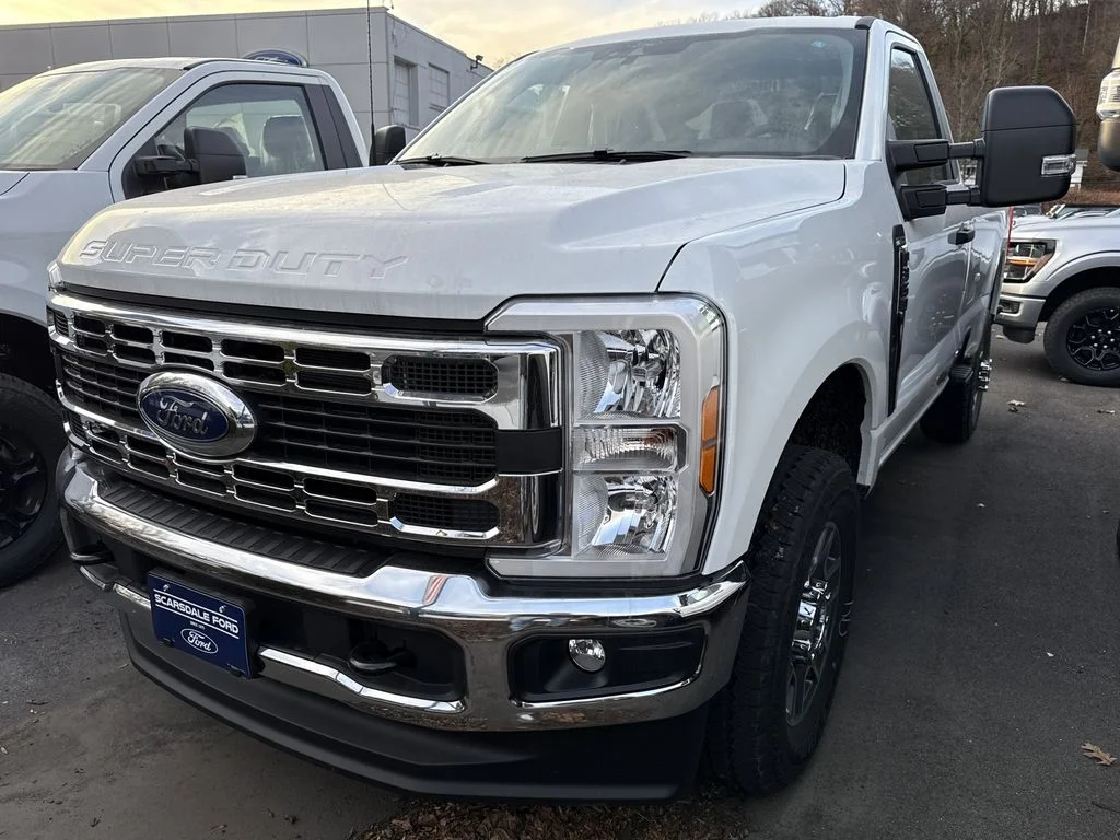 New 2025 White Ford XLT image 3