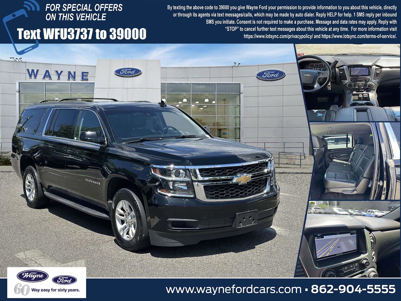 2018 Chevrolet Suburban 4WD 1500 LT's photo