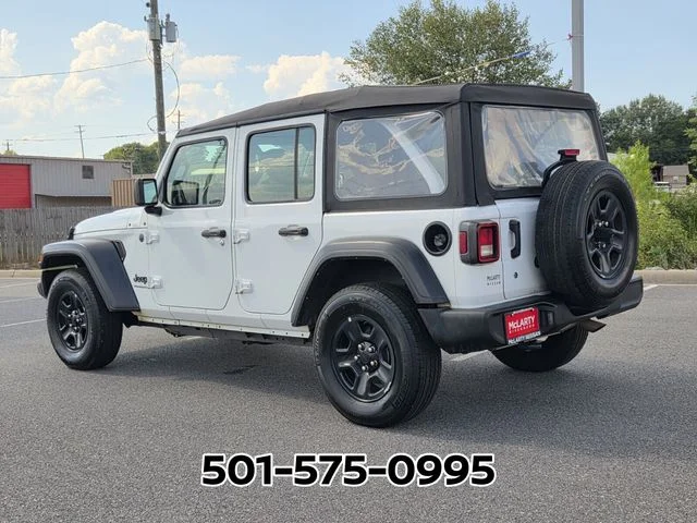 Used 2023 White Jeep Sport image 3