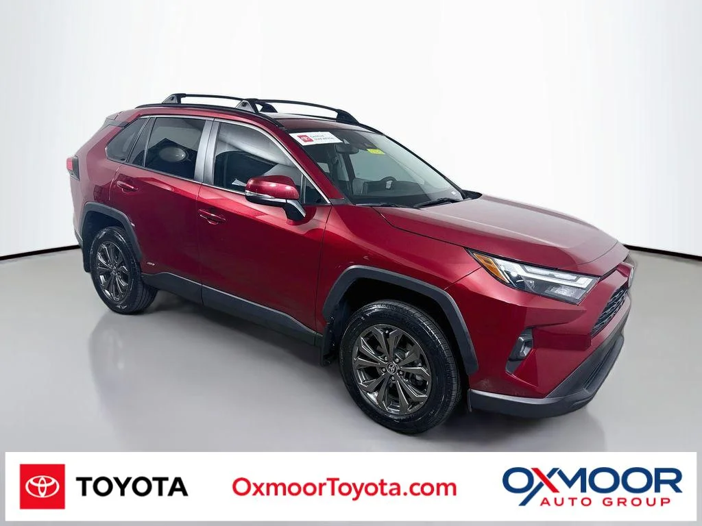 Certified Used 2024 Ruby Flare Pearl Toyota Hybrid XLE Premium image 1