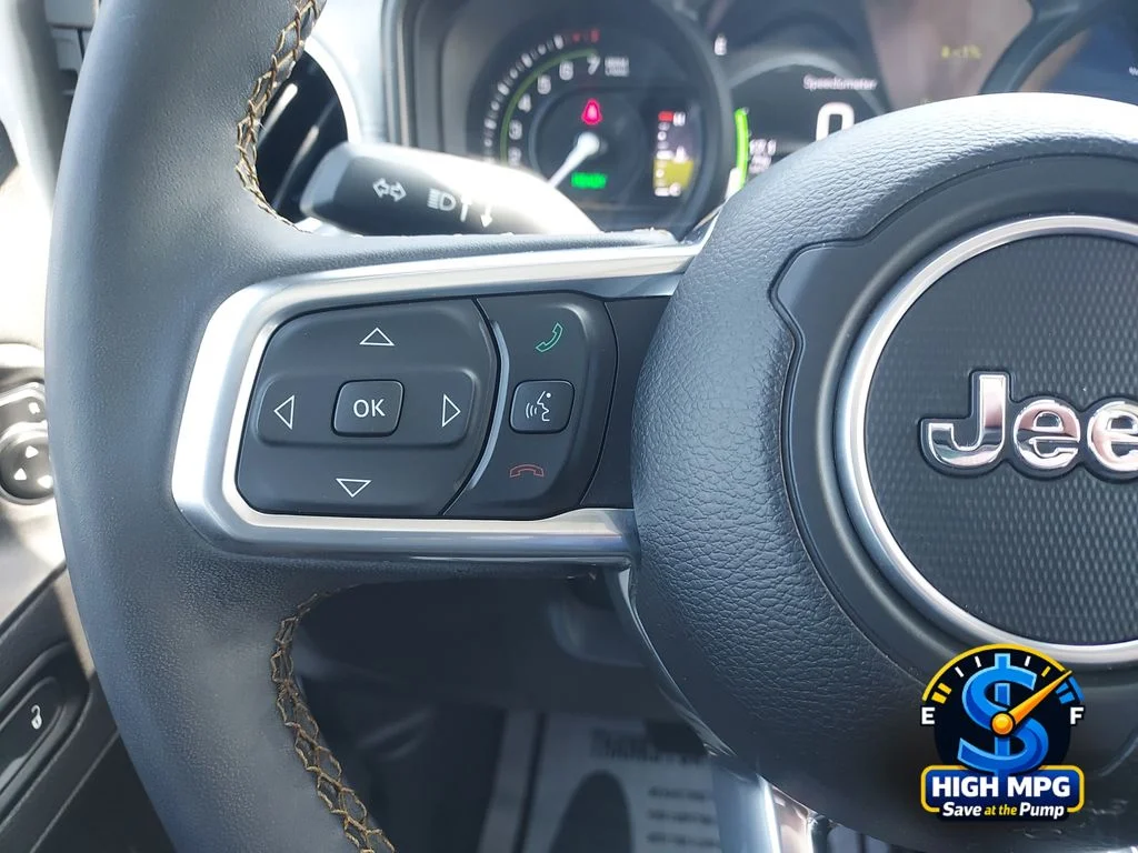 Used 2024 White Jeep Sahara 4xe image 17