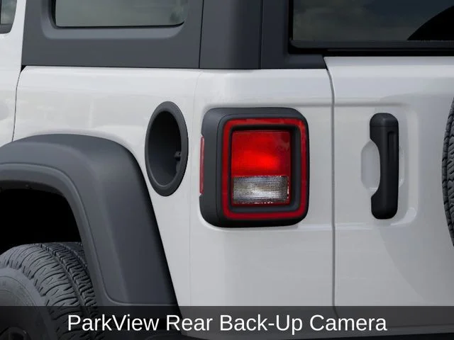 New 2026 Bright White Clear-Coat Exterior Paint Jeep Sport S image 10