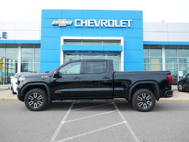 Used 2021 GMC Sierra 1500 AT4 with VIN 3GTU9EETXMG356545 for sale in Roseville, Minnesota