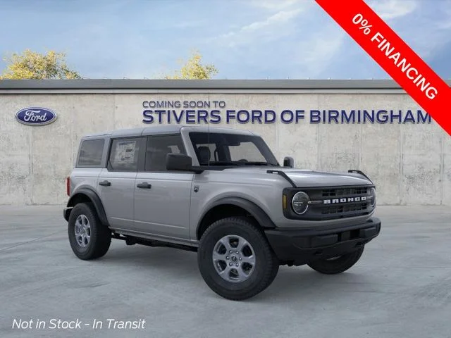 New 2026 Avalanche Gray Ford Big Bend image 1