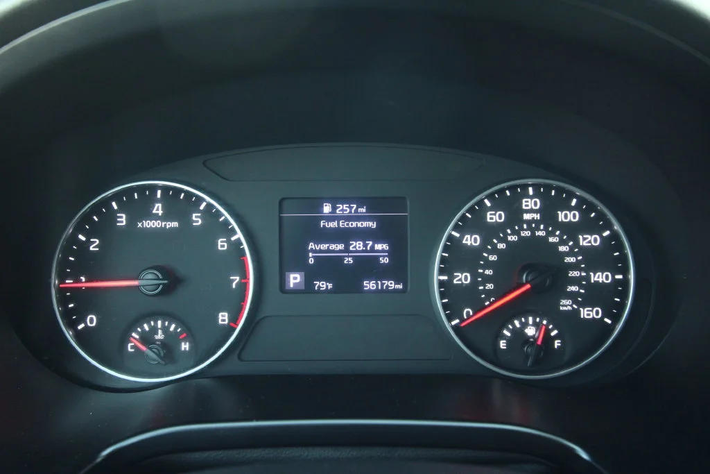 Used 2022 Neptune Blue Kia LX image 35