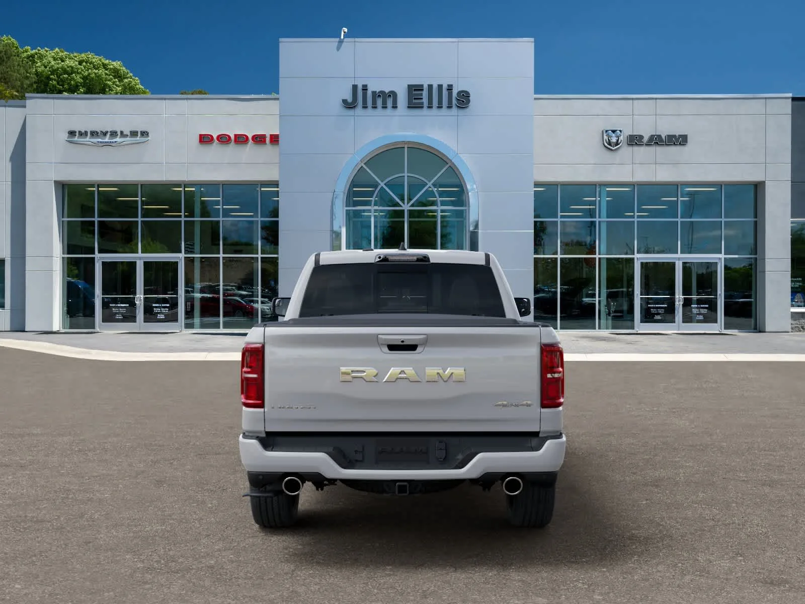 New 2026 Bright White Clearcoat Ram Limited image 7