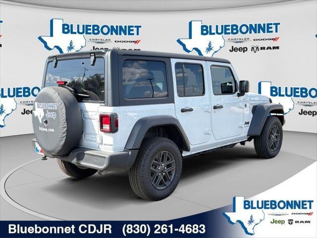 New 2026 Bright White Clear-Coat Exterior Paint Jeep Sport S image 5