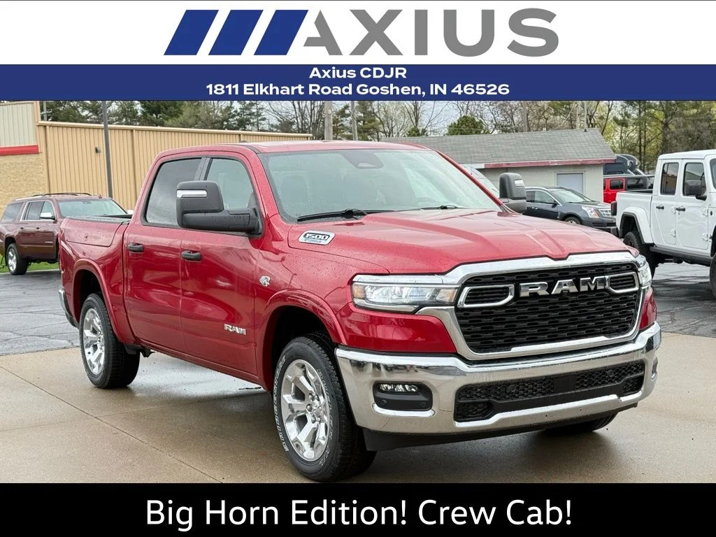 New 2026 Molten Red Pearl-Coat Exterior Paint RAM Big Horn/Lone Star image 1