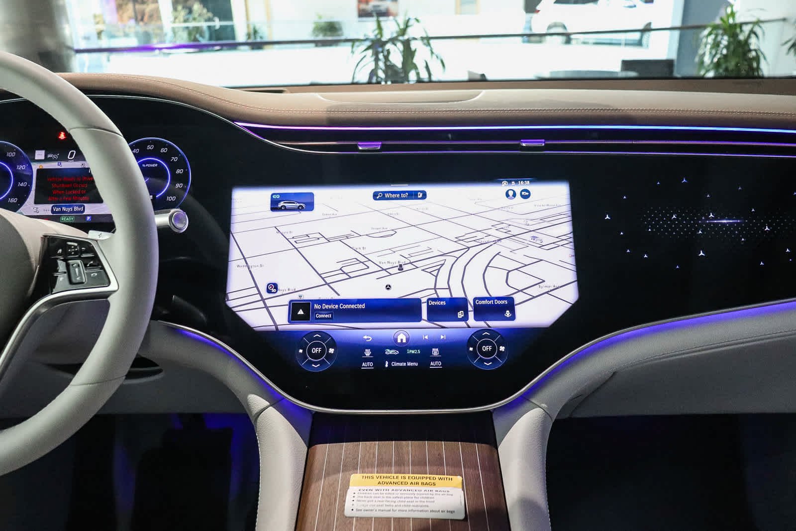 New 2027 Twilight Blue Metallic Mercedes-Benz EQS 400 image 13