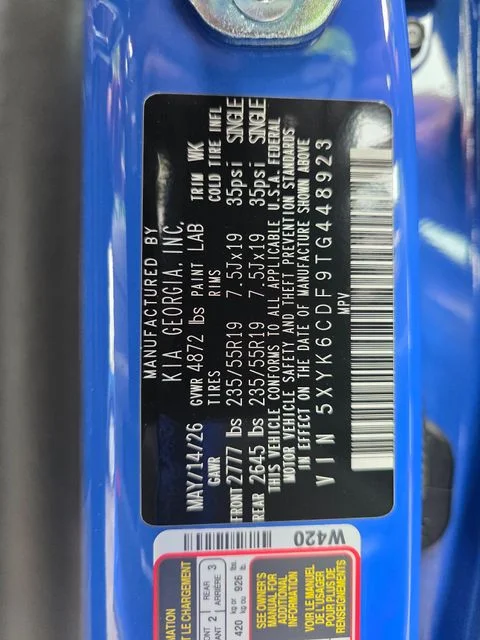 New 2026 Nebular Blue Kia X-Line image 29