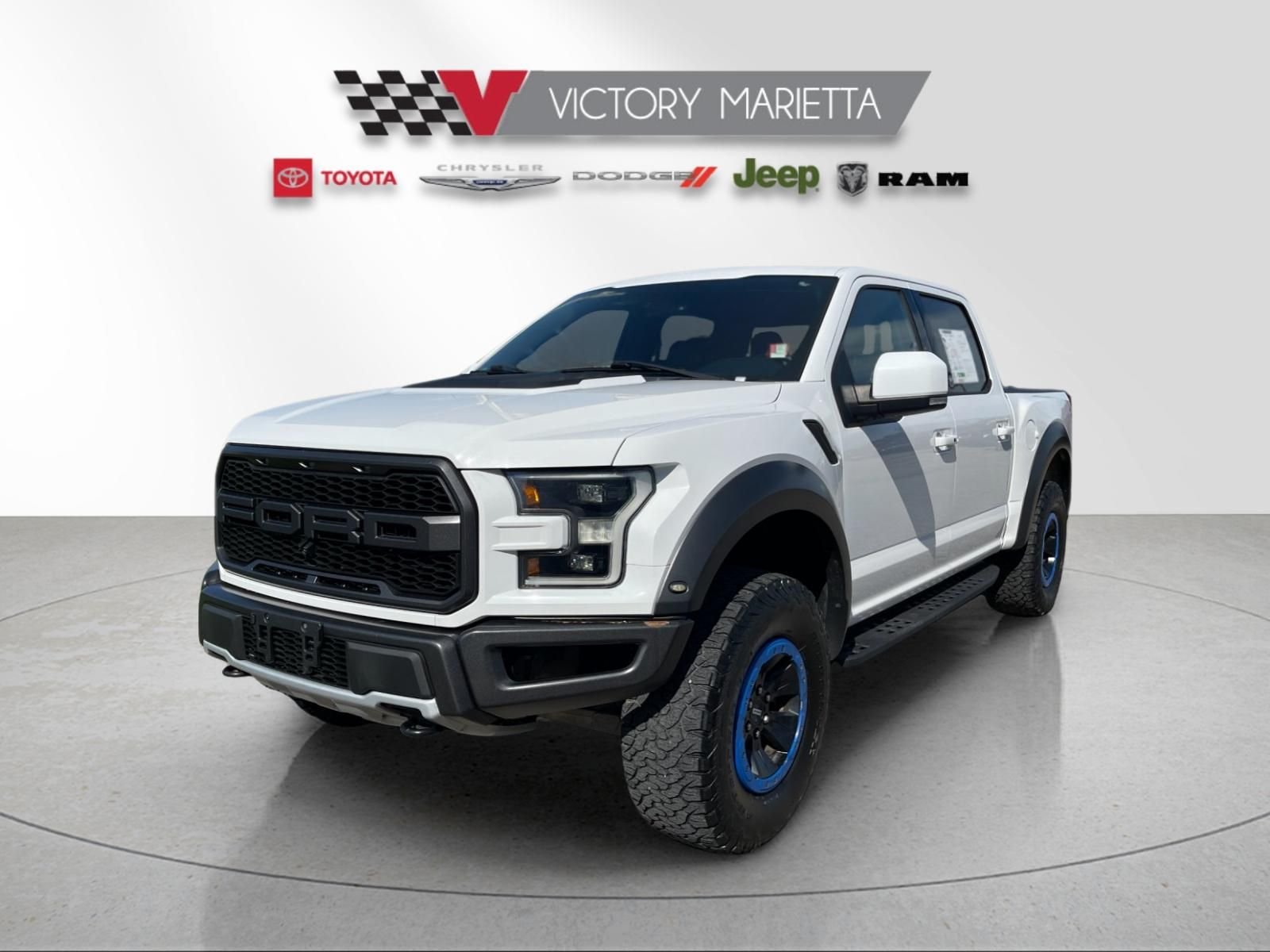 Used 2018 White Ford Raptor image 1