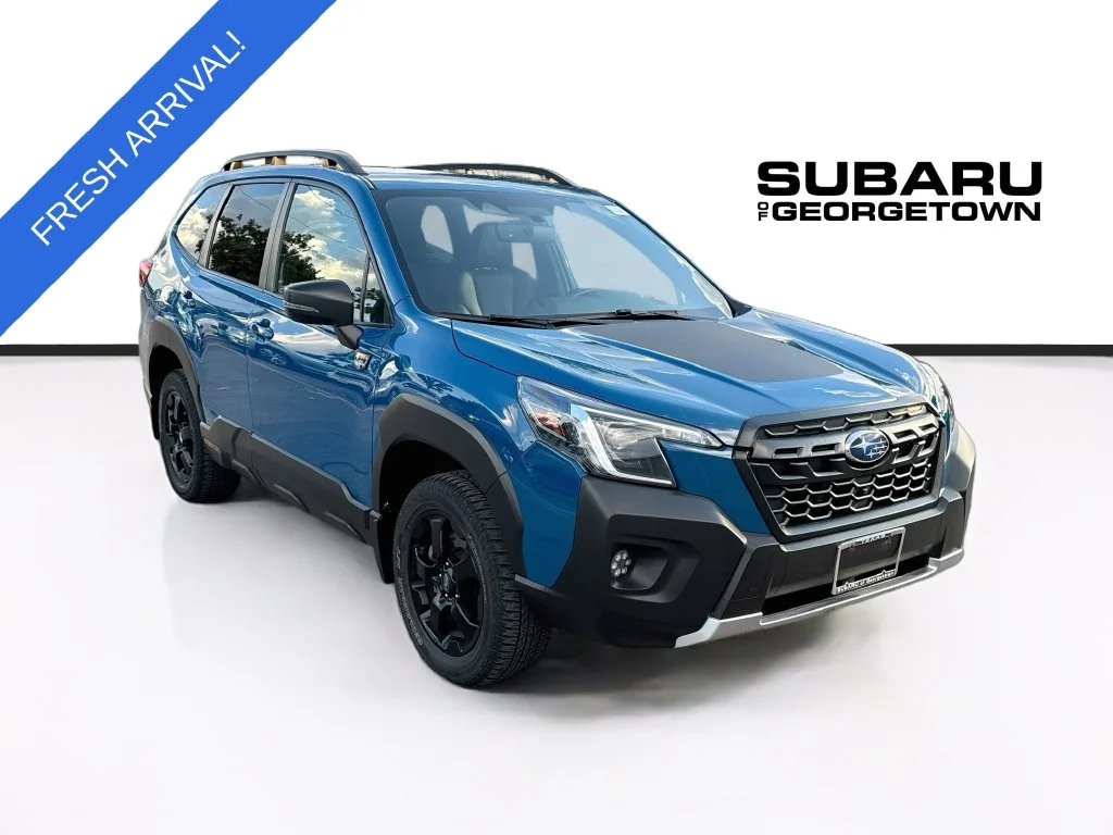 Certified Used 2024 Blue Subaru Wilderness image 1