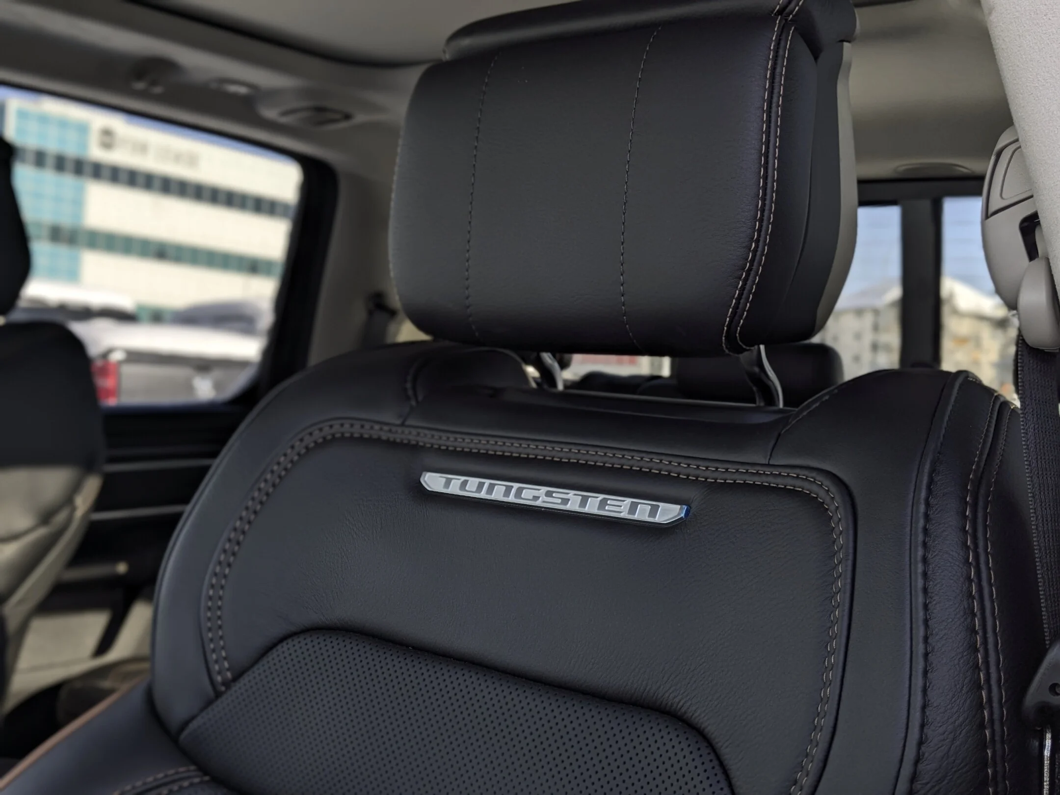 New 2026 White RAM Tungsten - - 4x4 - Massage Seats - Multi-Function Tailgate - Prem Lthr & More! image 29