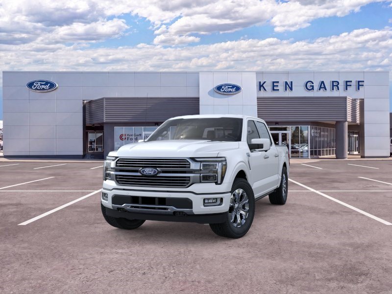 New 2026 Star White Metallic Tri-Coat Ford Platinum image 2