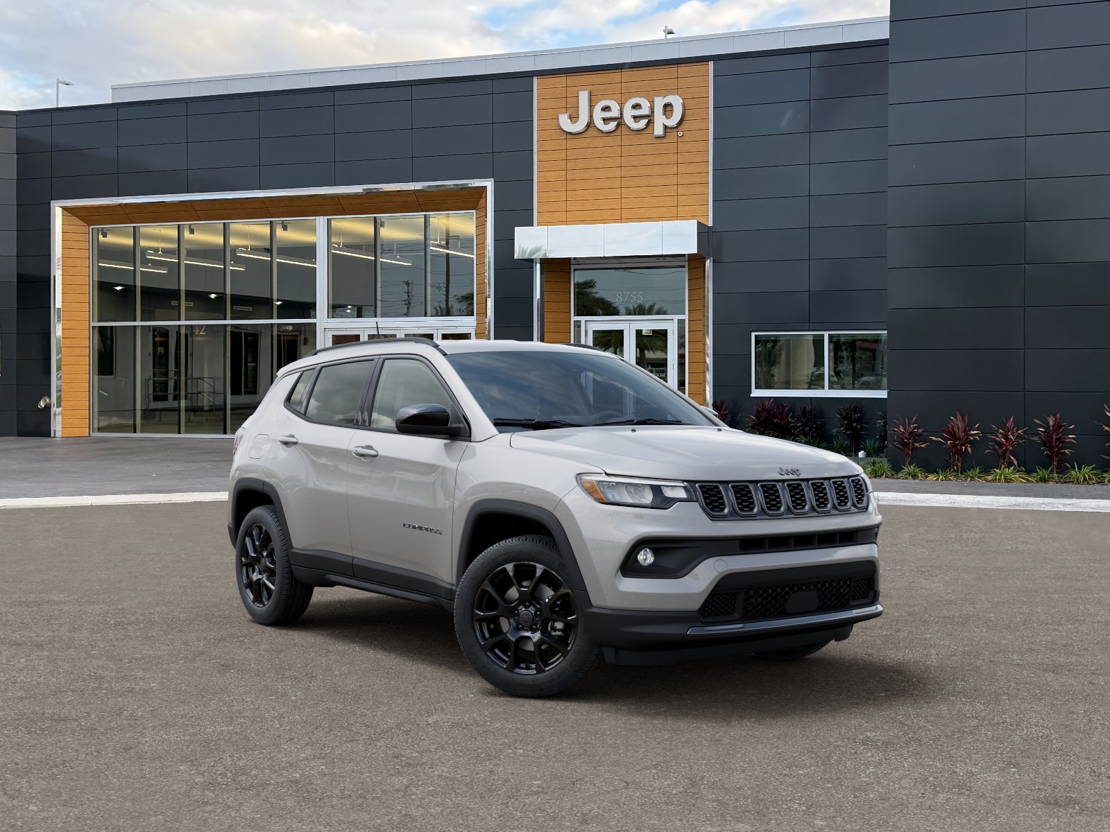 New 2026 Silver Zynith Metallic Clear-Coat Exterior Paint Jeep Latitude image 34