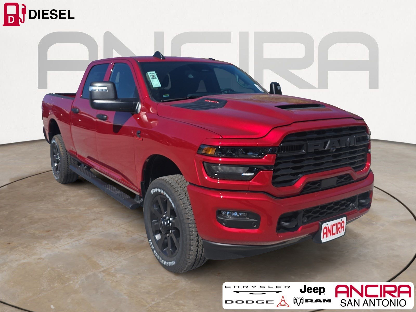 New 2027 Molten Red Pearlcoat RAM Black Express image 1