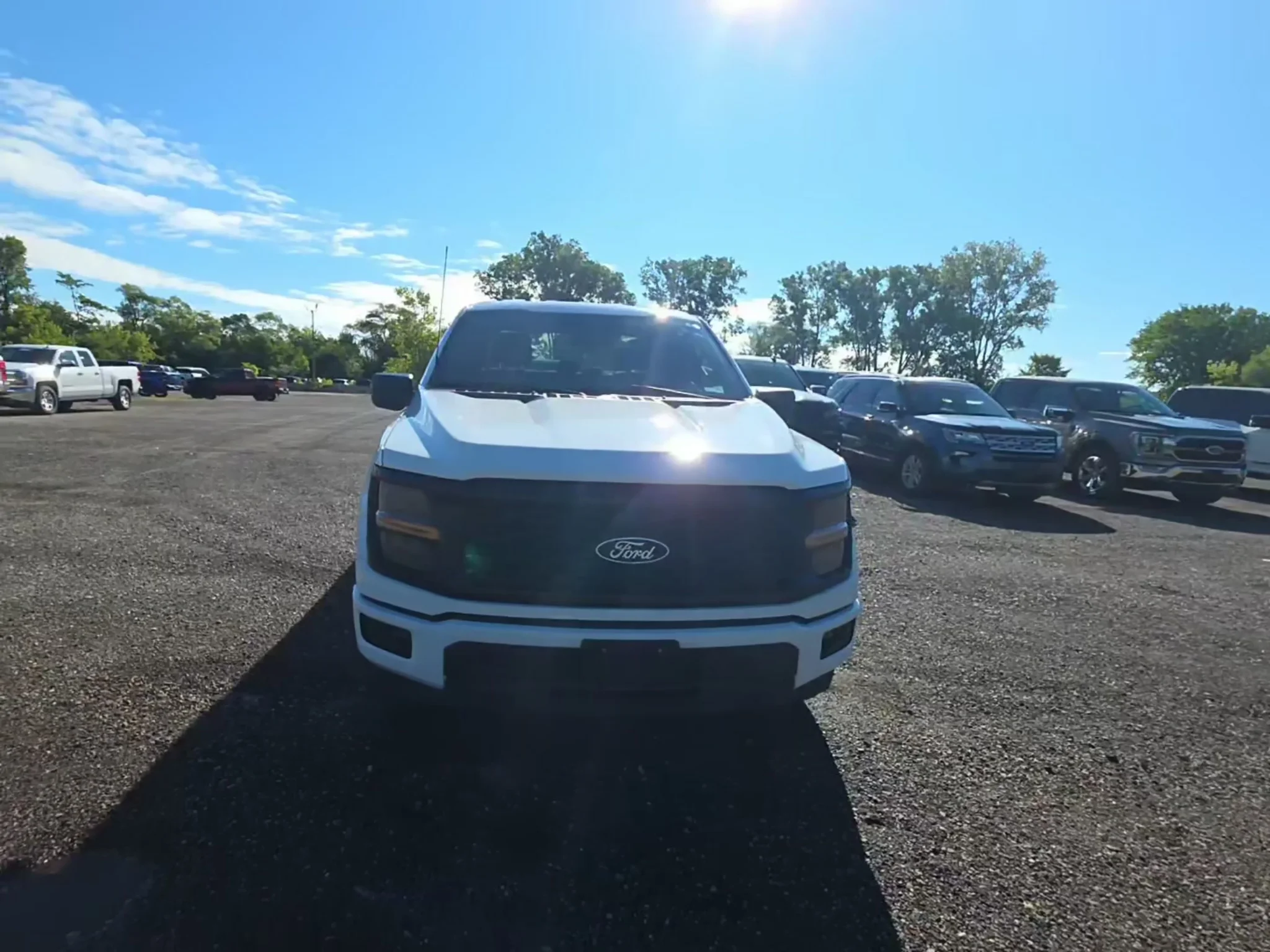 Used 2024 Oxford White Ford STX image 2
