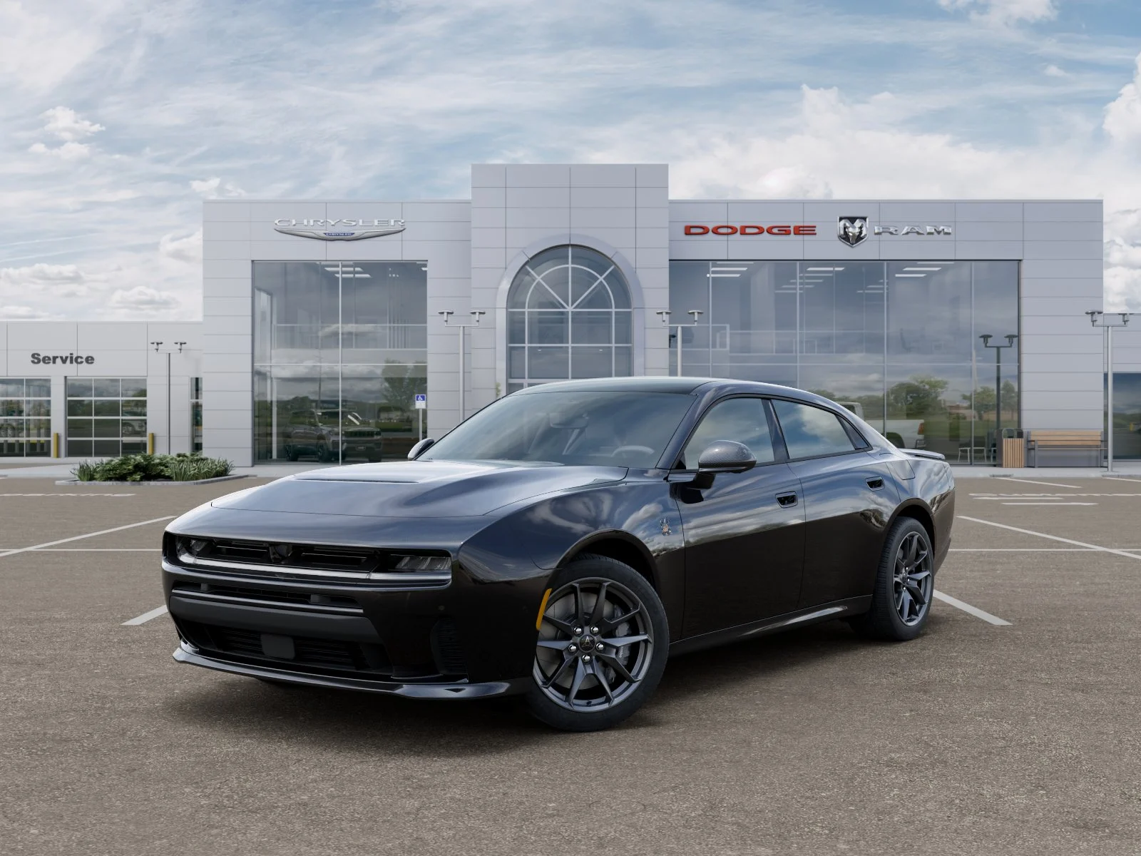 New 2026 Diamond Black Crystal Pearlcoat Dodge Scat Pack Plus image 28