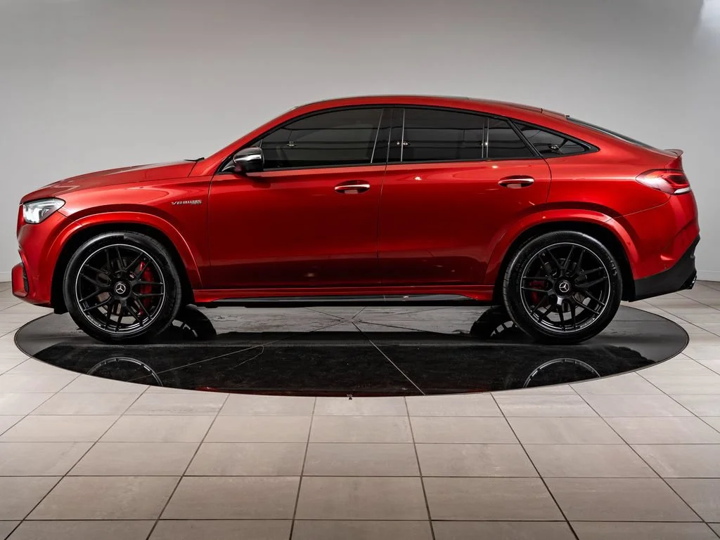 Used 2021 Designo Cardinal Red Metallic Mercedes-Benz GLE 63 S AMG® image 5
