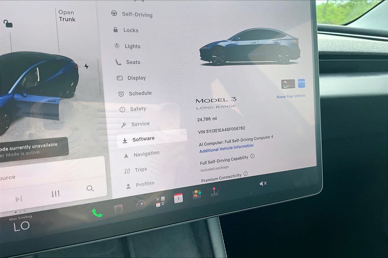 Used 2025 Deep Blue Metallic Tesla Long Range image 22
