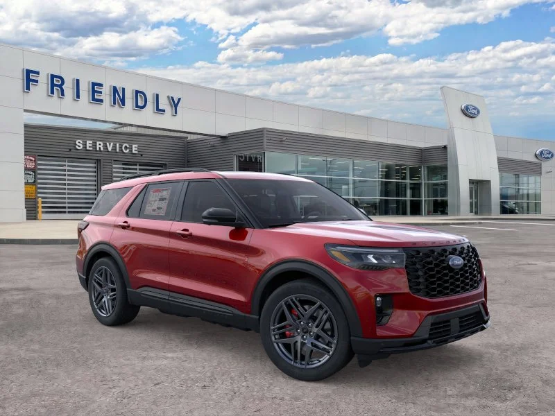 New 2026 Rapid Red Metallic Tinted Clearcoat Ford ST image 7