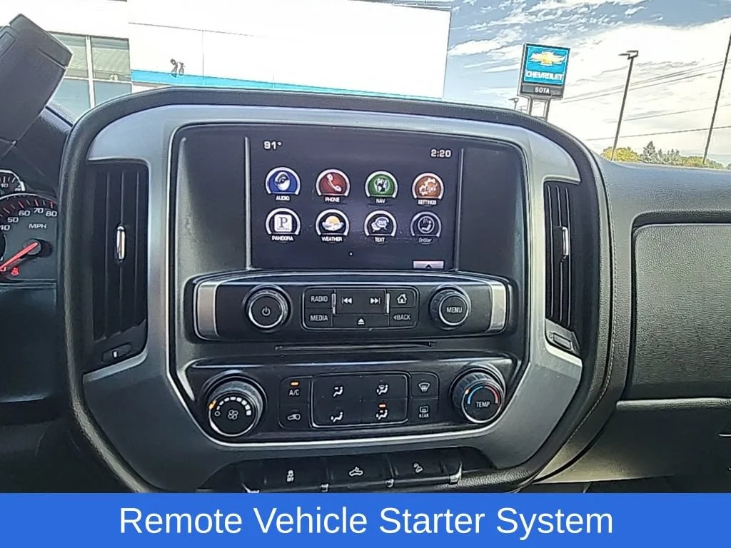 Used 2015 STONE BLUE METALLIC GMC SLE image 19