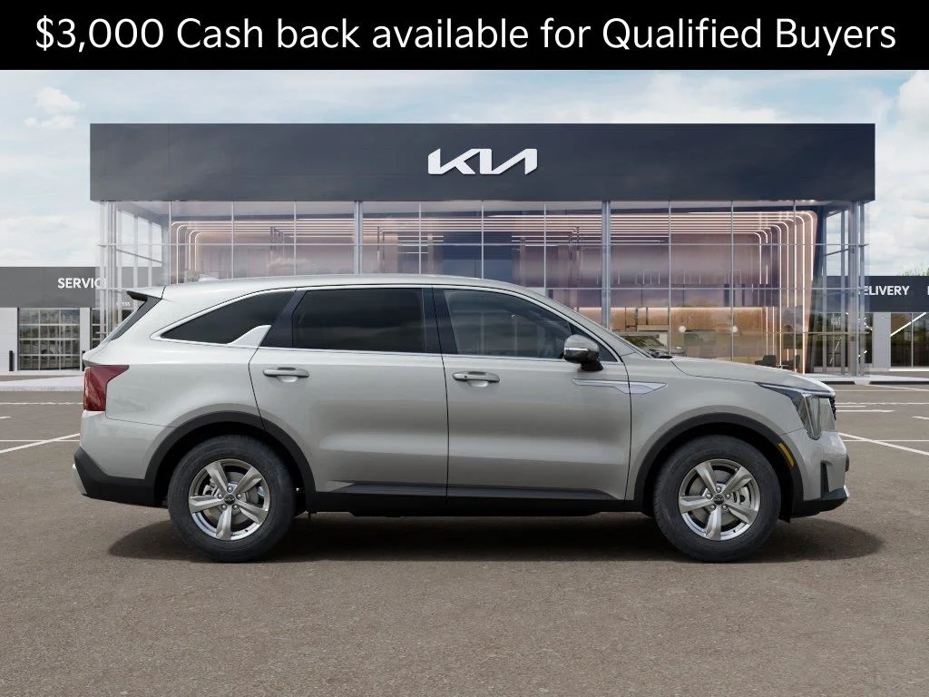New 2026 Ivory Silver Kia LX image 7