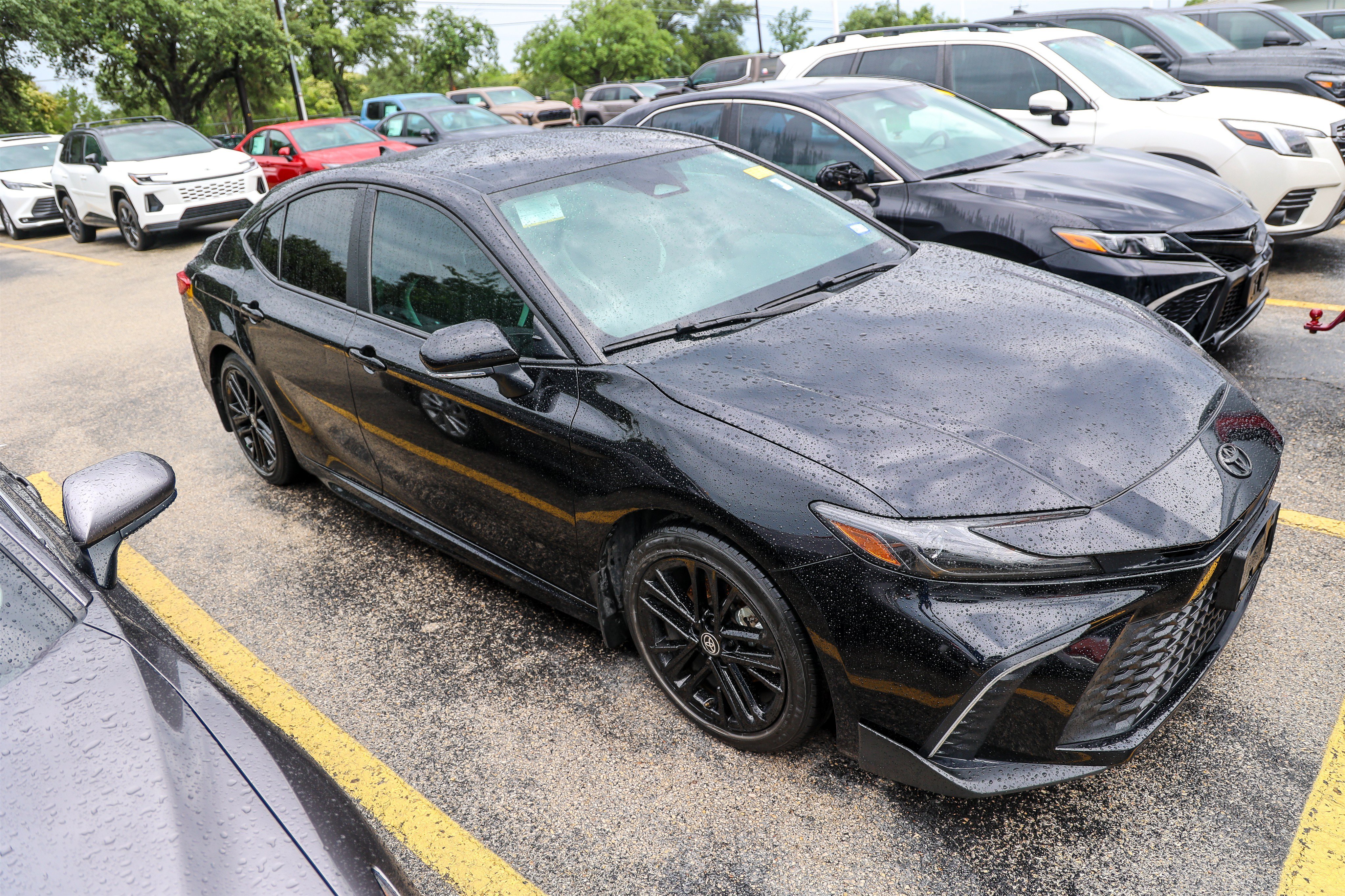 Used 2025 MIDNIGHT BLACK ME Toyota SE image 5