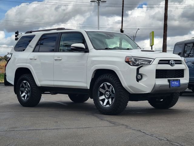 Certified Used 2021 Super White Toyota TRD Off-Road Premium image 34