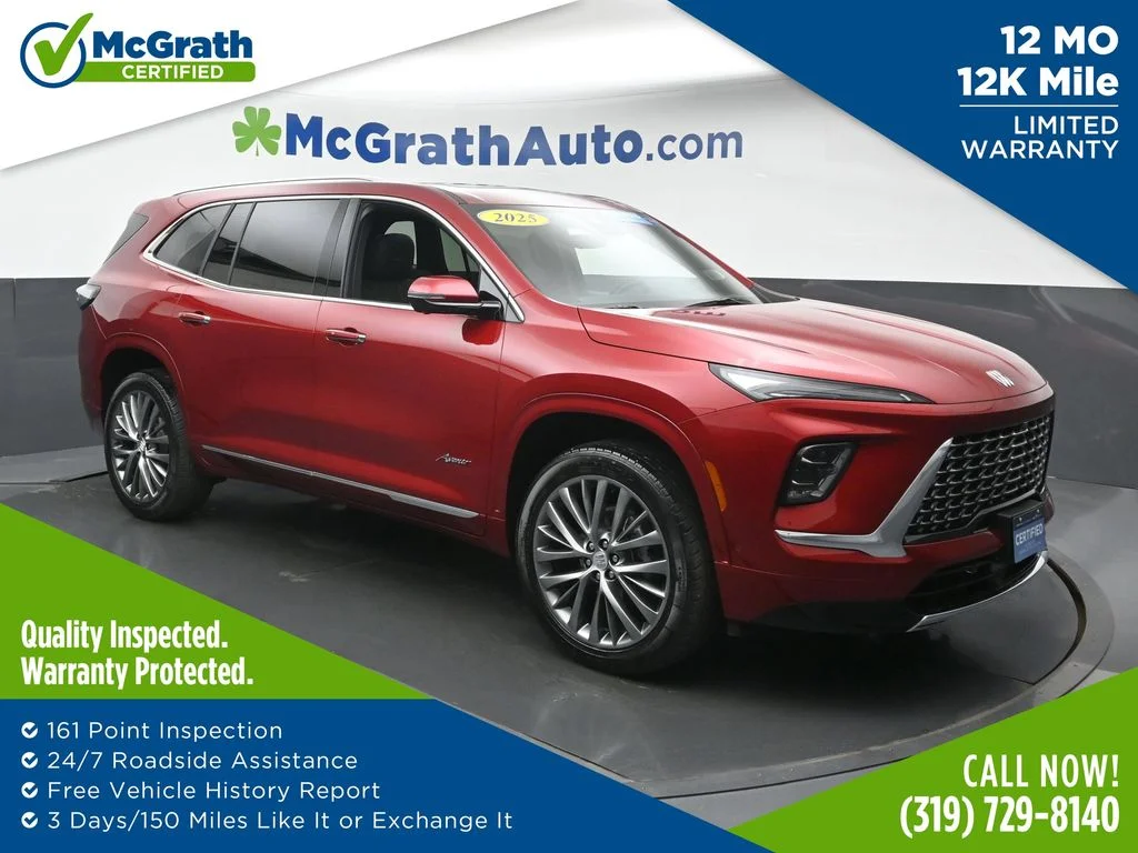 Certified Used 2025 Red Buick Avenir image 1