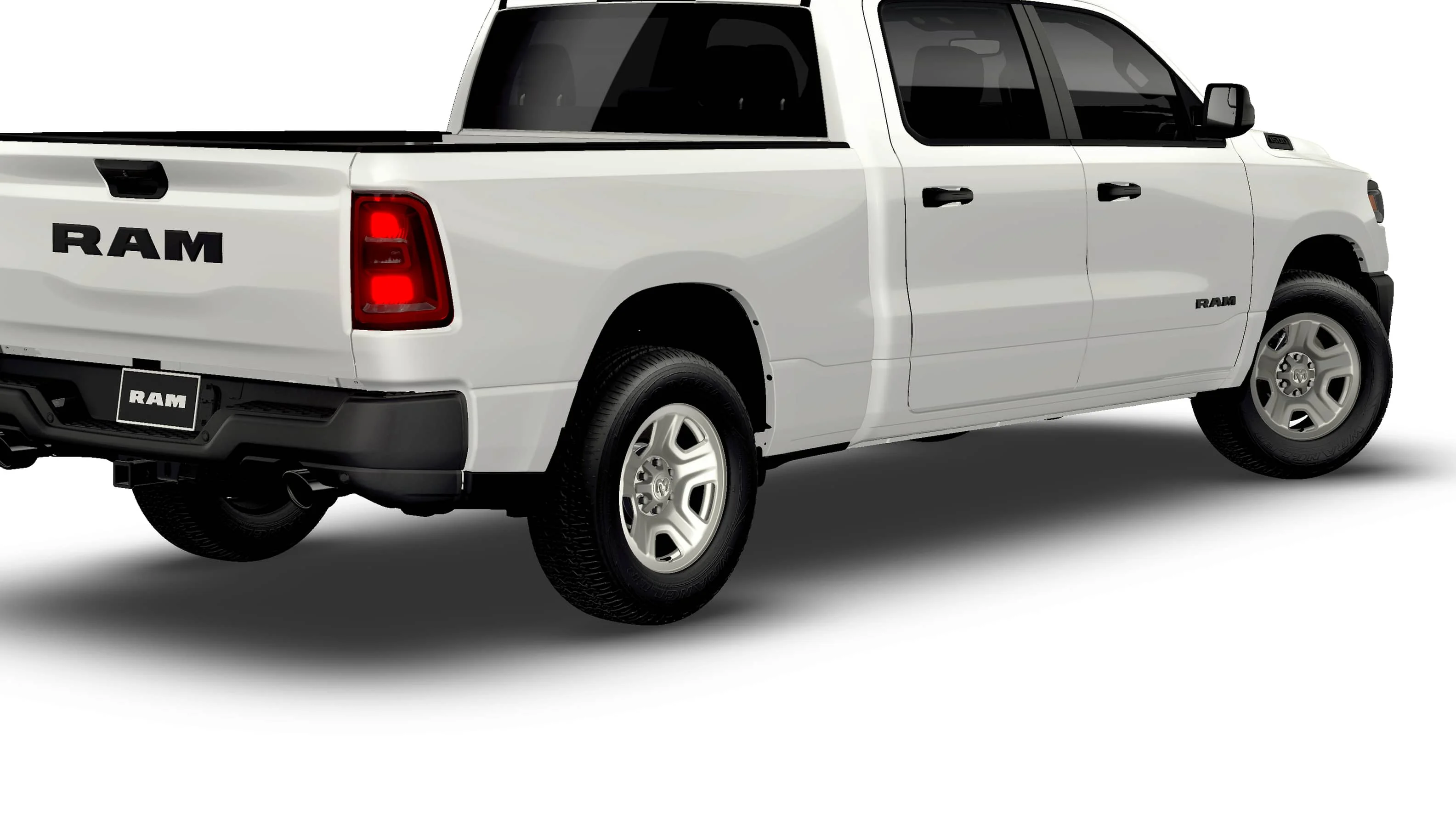 New 2026 Bright White Clear-Coat Exterior Paint RAM  image 14