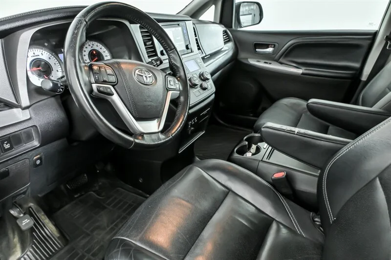 Used 2016 Silver Sky Metallic Toyota SE 8-Passenger image 14