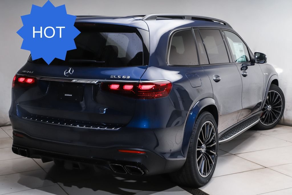 New 2026 Blue Mercedes-Benz GLS 63 AMG® image 3