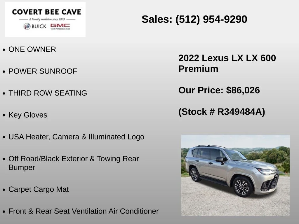 Used 2022 Silver Lexus 600 Premium image 18