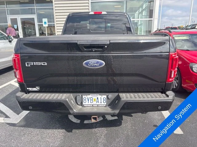 Used 2016 Shadow Black Ford Lariat image 3