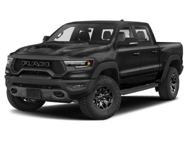 Used 2021 Billet Silver Metallic Clearcoat Ram TRX image 1