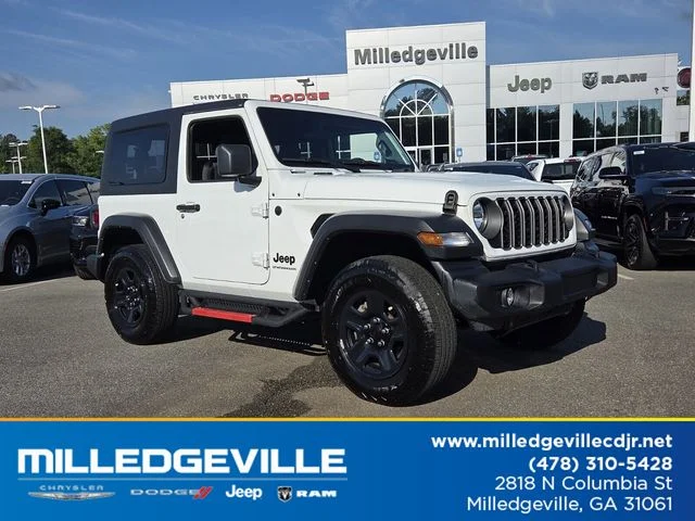 Used 2025 White Jeep Sport image 1