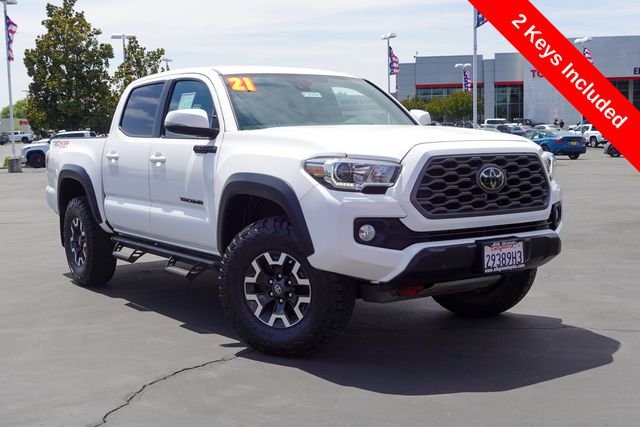 Certified Used 2021 White Toyota TRD Off-Road image 2