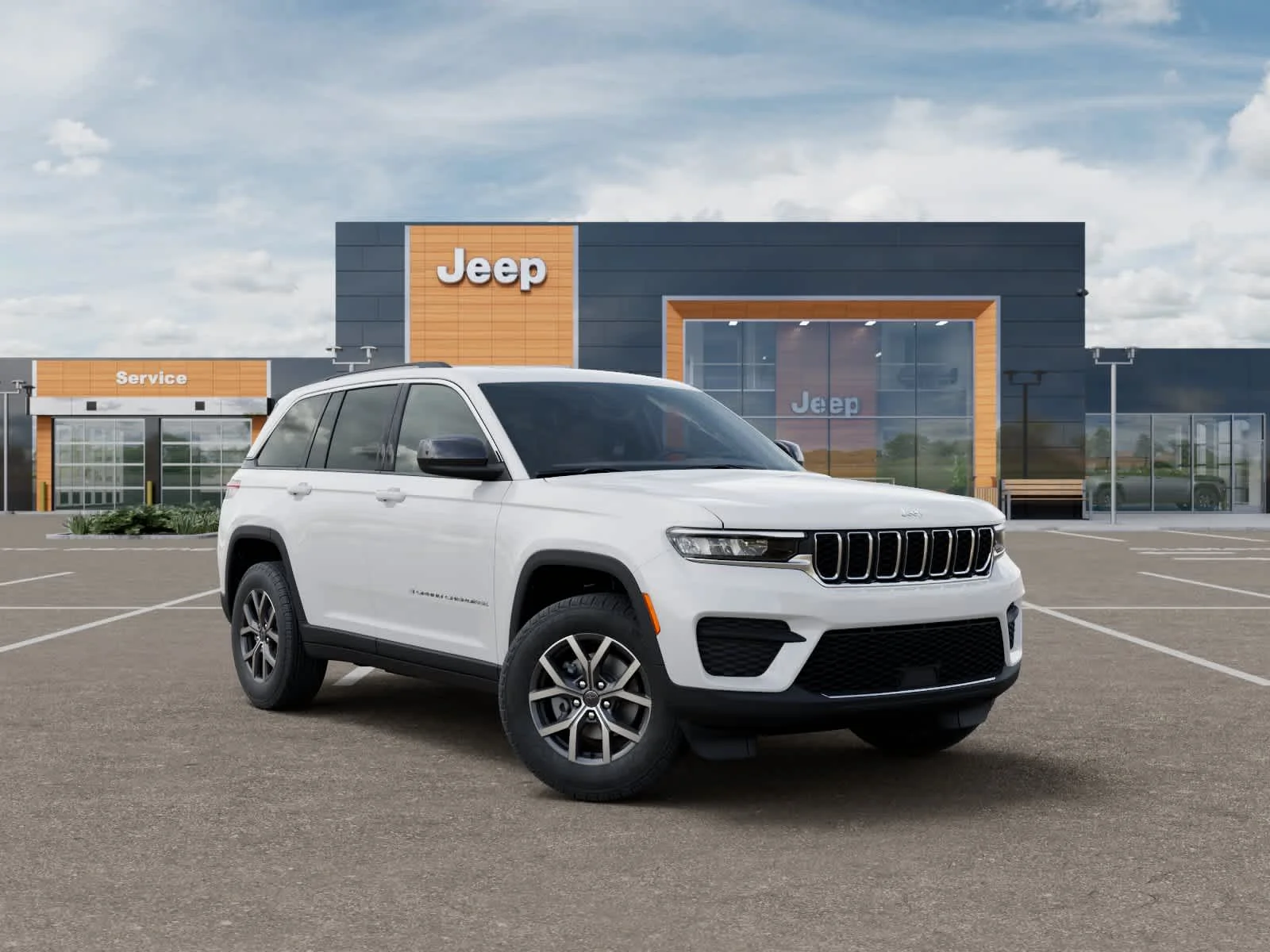New 2027 Bright White Clearcoat Jeep Laredo X image 5