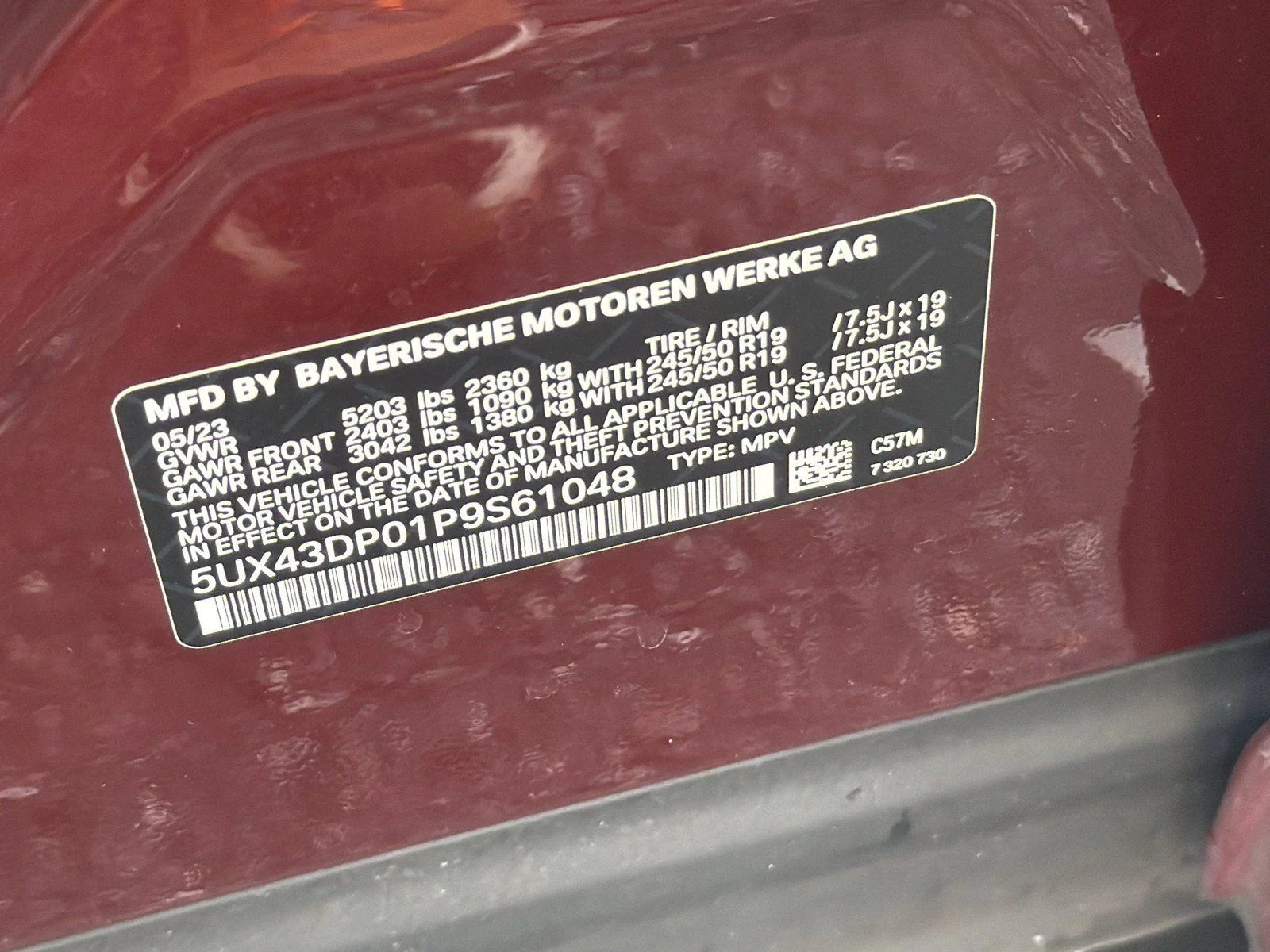 Used 2023 Aventurin Red Metallic BMW sDrive30i image 38