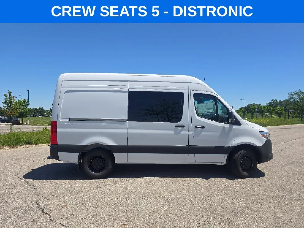 New 2026 Arctic White Mercedes-Benz Crew 144 WB image 11