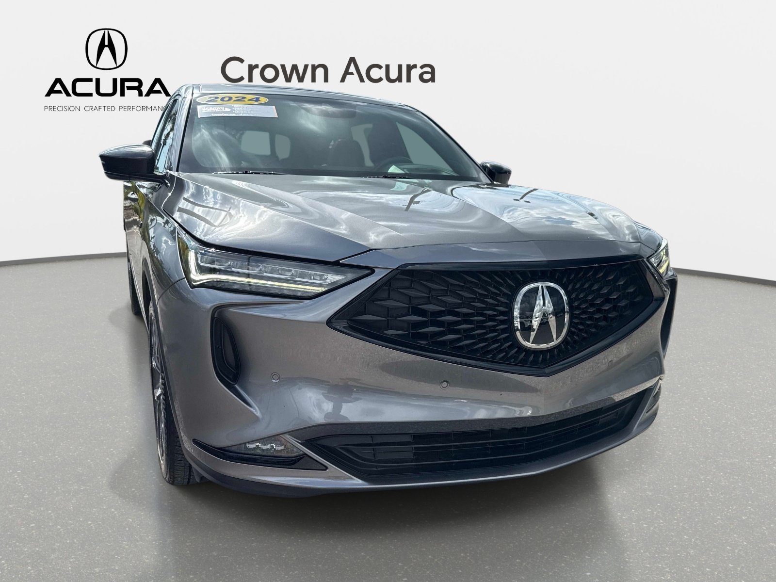 Used 2024 Liquid Carbon Metallic Acura w/A-Spec Package image 6